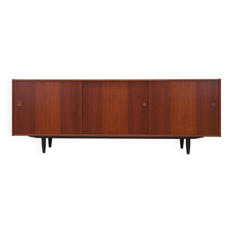 Buffet en teck, design danois, années 1970, production : Danemark