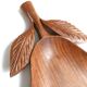 Wooden catchall in the shape of a pear, 1970s.