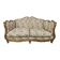 20th Century Italian Baroque Style Sofa in Carved and Gilded Wood