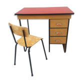 Bureau tubulaire des années 50