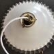 Suspension en opaline blanche