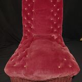 Upholstered armchair Napoleon III