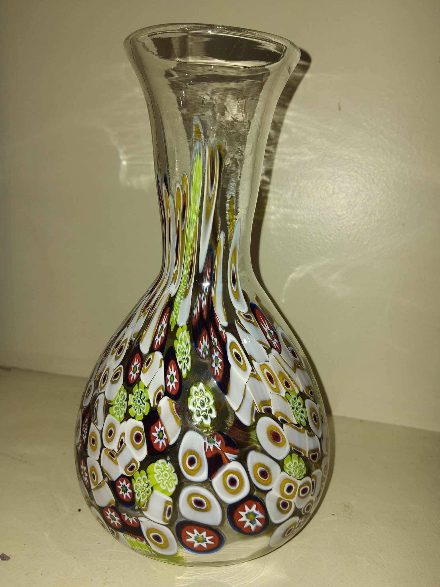 Multi-flower Murano vase, 20th century