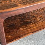 Table basse scandinave en palissandre, 1960s