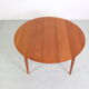 Peter Hvidt& Orla Mølgaard Nielsen Teak Round Coffee Table for France& Son, 1950