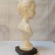 Wax bust "louyise brongniart" by miguel embil after houdon - 27 cm
