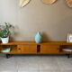 Vintage wooden sideboard from the 1960s (shallow)