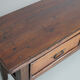 Antique french rustic farmhouse fruitwood & oak side table