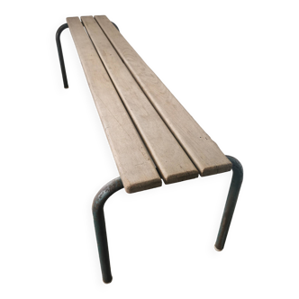 Vintage school bench 1960