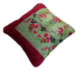 Housse de coussin turc vintage 45 x 45 cm