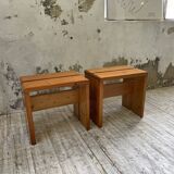 Les Arcs stools and table  1960