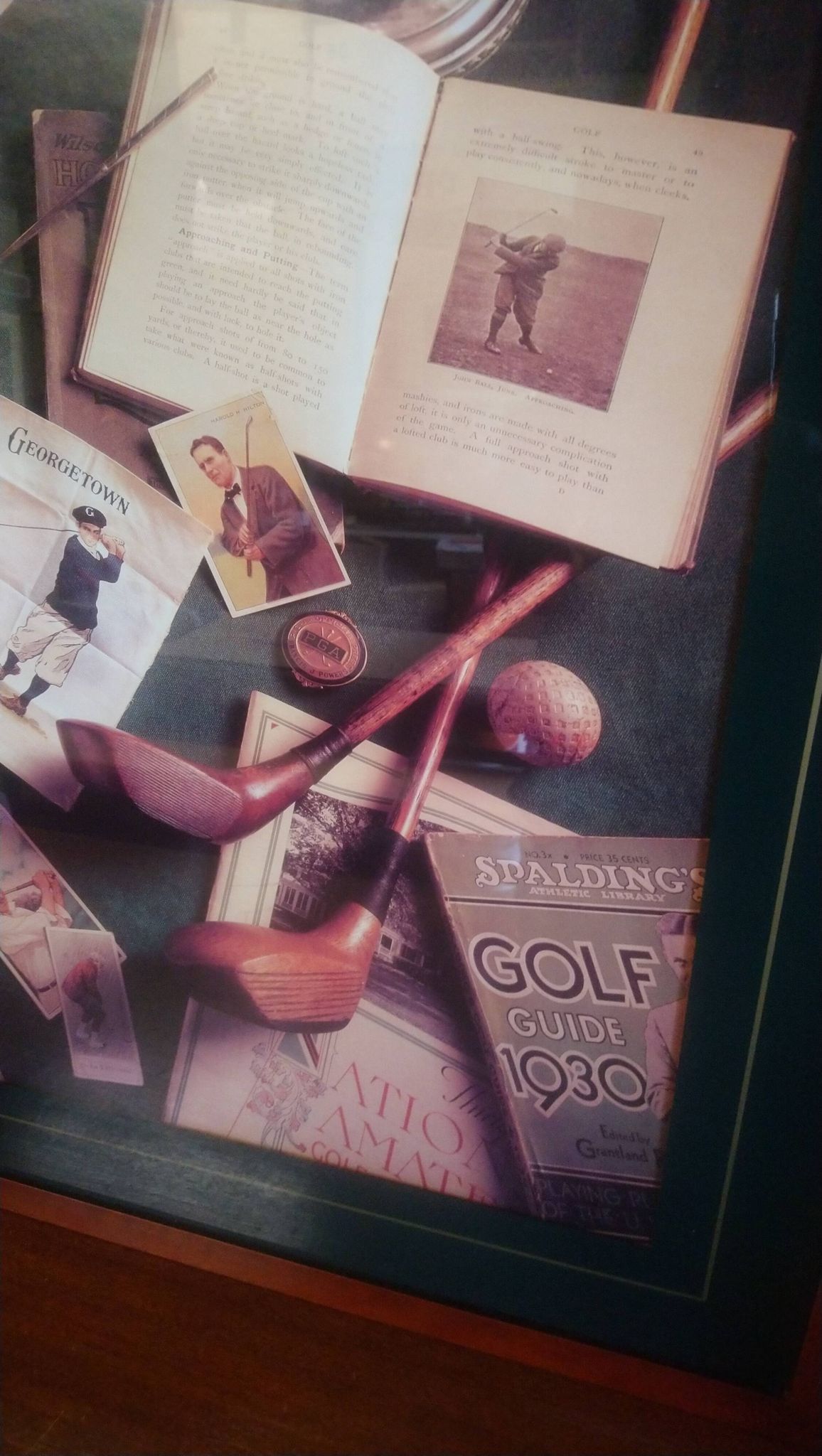 Golf I frame, art print on paper by "Mr. Harrison"