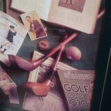 Golf I frame, art print on paper by "Mr. Harrison"