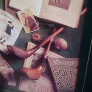 Golf I frame, art print on paper by "Mr. Harrison"