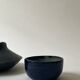 Glazed ceramic bowl/trinket dish, signed