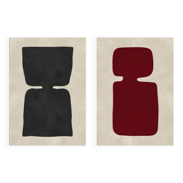2 abstract art prints. A2 (42x59.4cm)