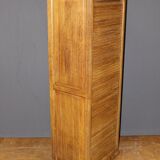 Light oak curtain binder