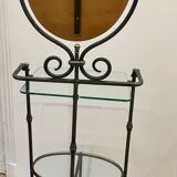 Wrought iron bathroom caddy
