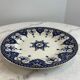 Large flat plate ironstone Sarreguemines Cluny