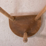 Tripod wooden stool
