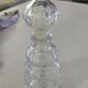 Vintage glass carafe 0.375 L