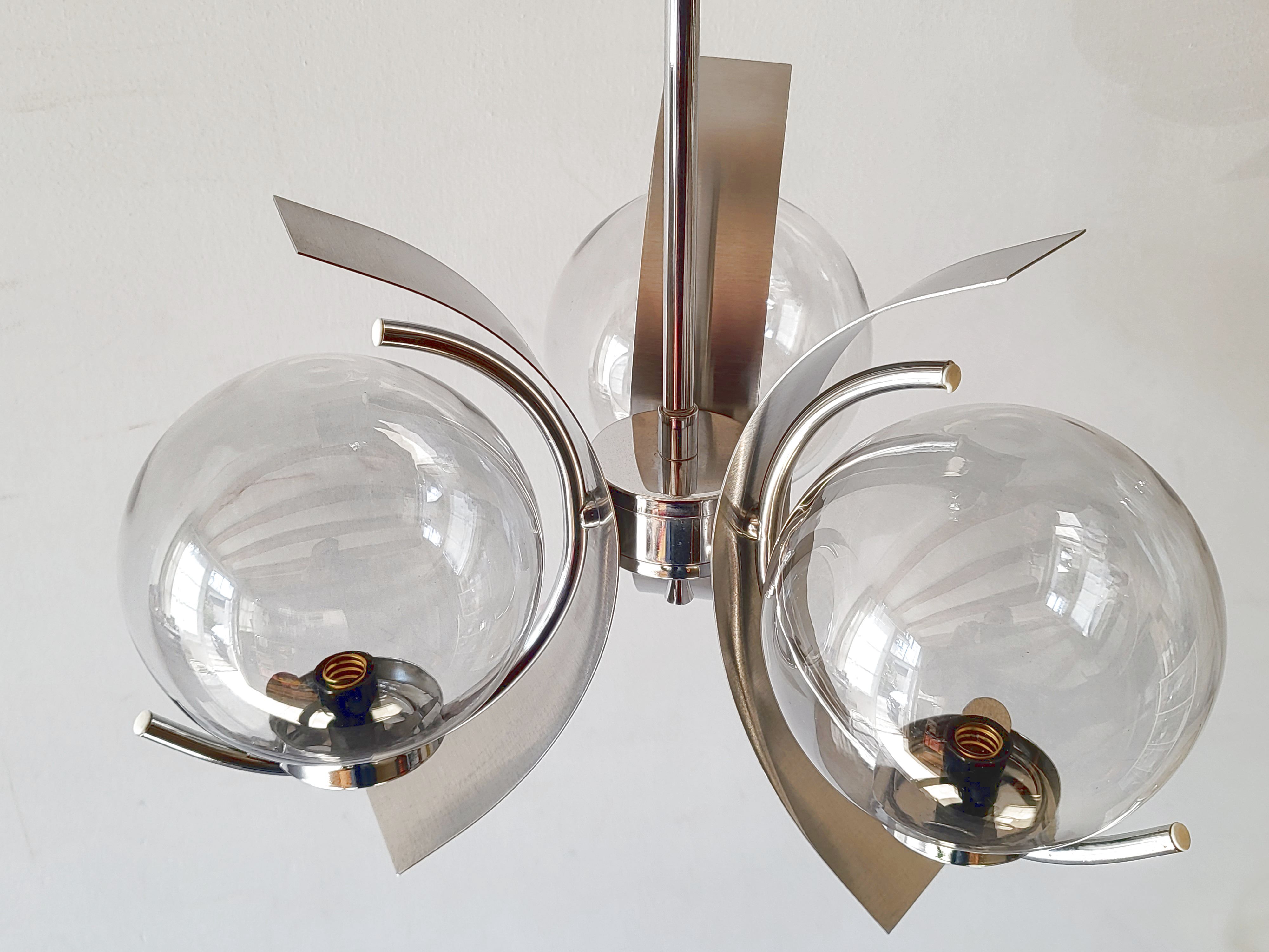 Pendant lamp vintage space age 1970