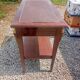 Bureau Empire en acajou et bronze.