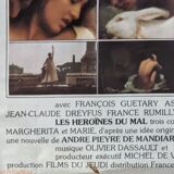 Affiche de cinéma originale "Les Heroines du mal" 120x160 cm