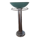 Vasque en verre sur pied