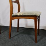 Vintage set of four rosewood dining chairs