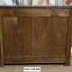 Charles X period commode in maple and blackened pear (circa 1820)