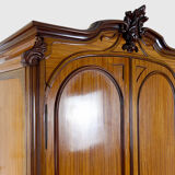 Mahogany inlaid Art Nouveau cabinet, France, circa 1900