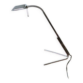 Modernist steel lamp