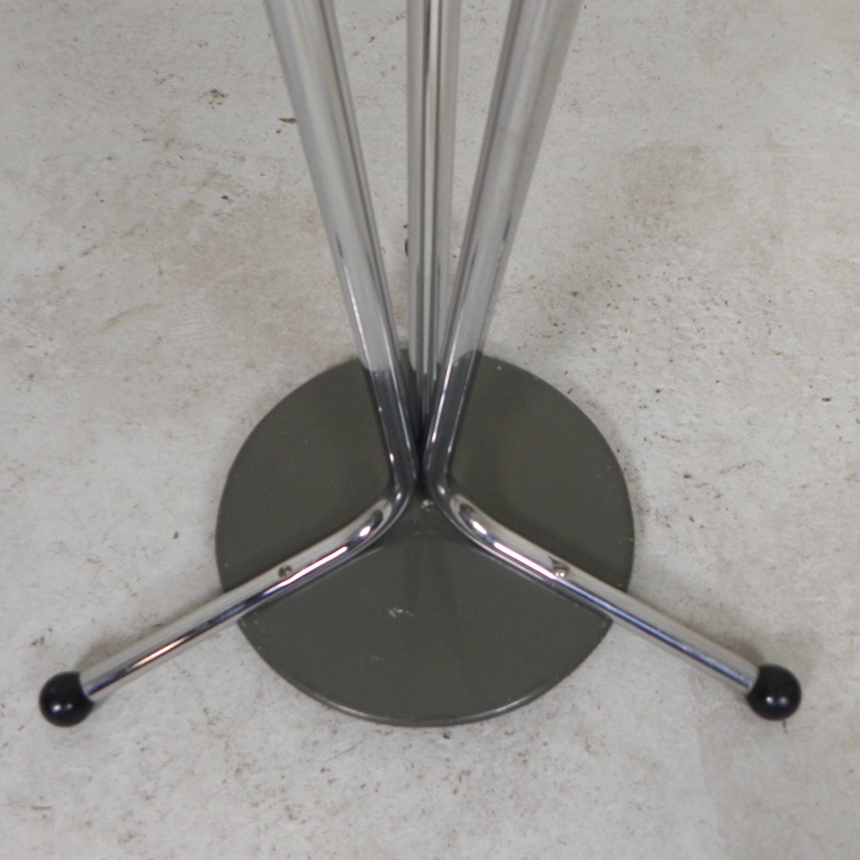 Sturdy standing Tubax coat rack, 1950s