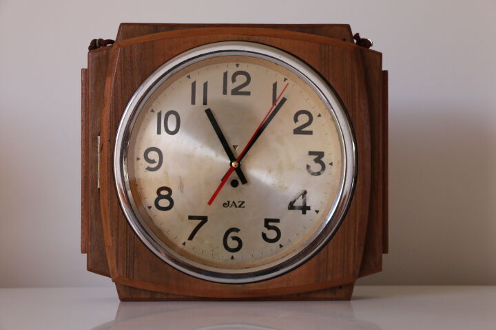 Wall clock jaz wood 1940