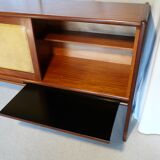 Scandinavian teak line sideboard