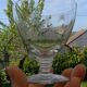 6 Art Deco engraved wine glasses, Meisenthal glassware