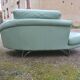 Canapé en cuir vintage des années 70