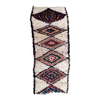 Tapis Marocain coloré Azilal - 188 x 76 cm