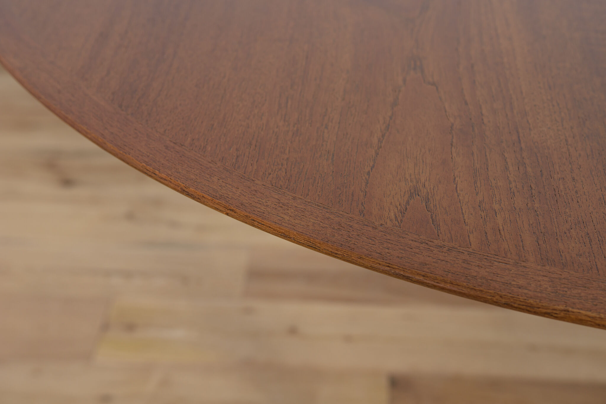 Table à manger extensible en teck, années 1960