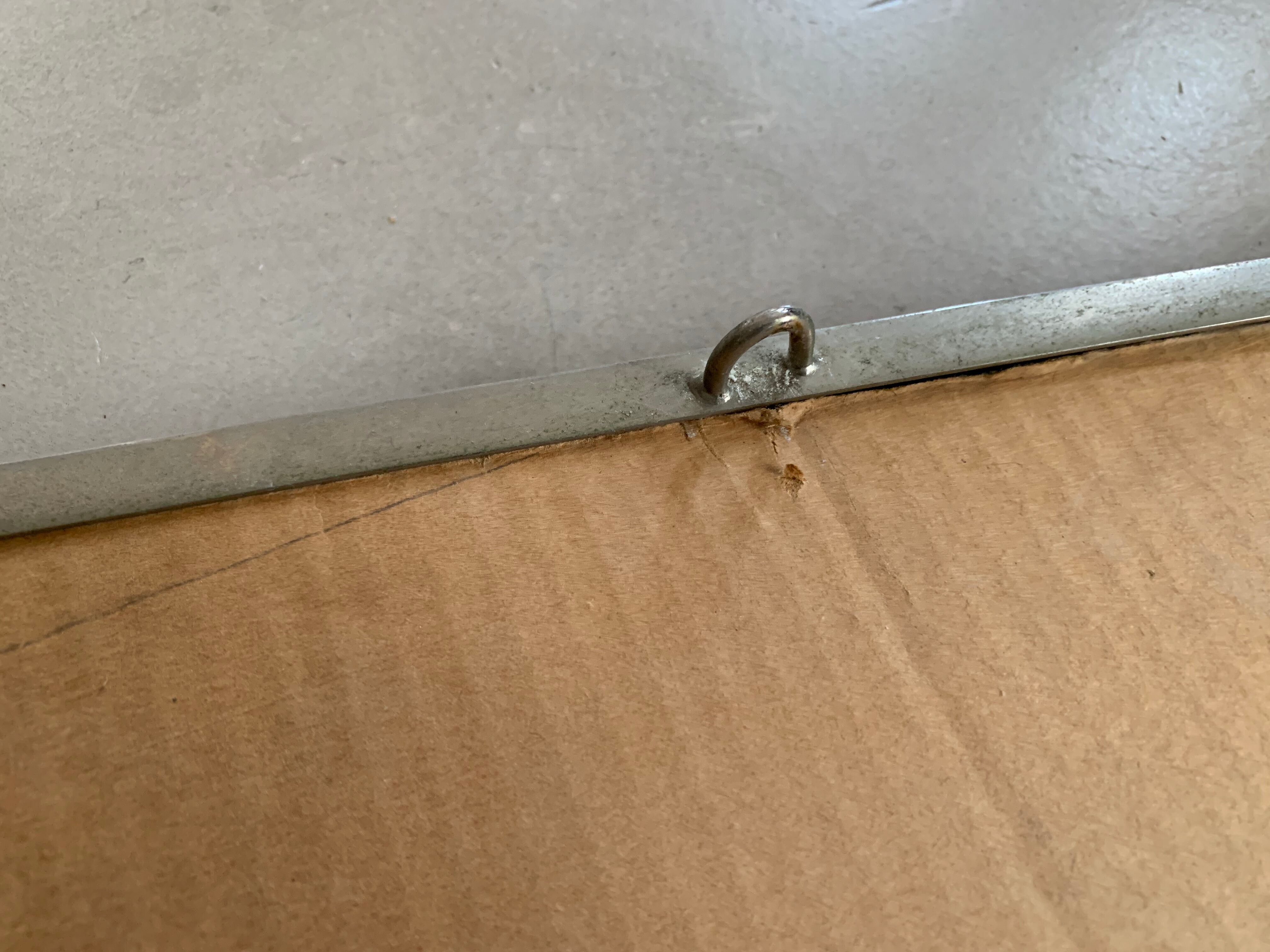 Art Deco beveled mirror 90x50cm