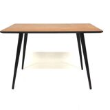 Scandinavian teak coffee table, Sweden, 1950.