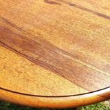 Small round table with flaps Louis Philippe Genuine