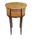 Chiffonier table or folding table in precious wood marquetry.