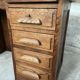Small administrative style desk american style vintage 1950 oak