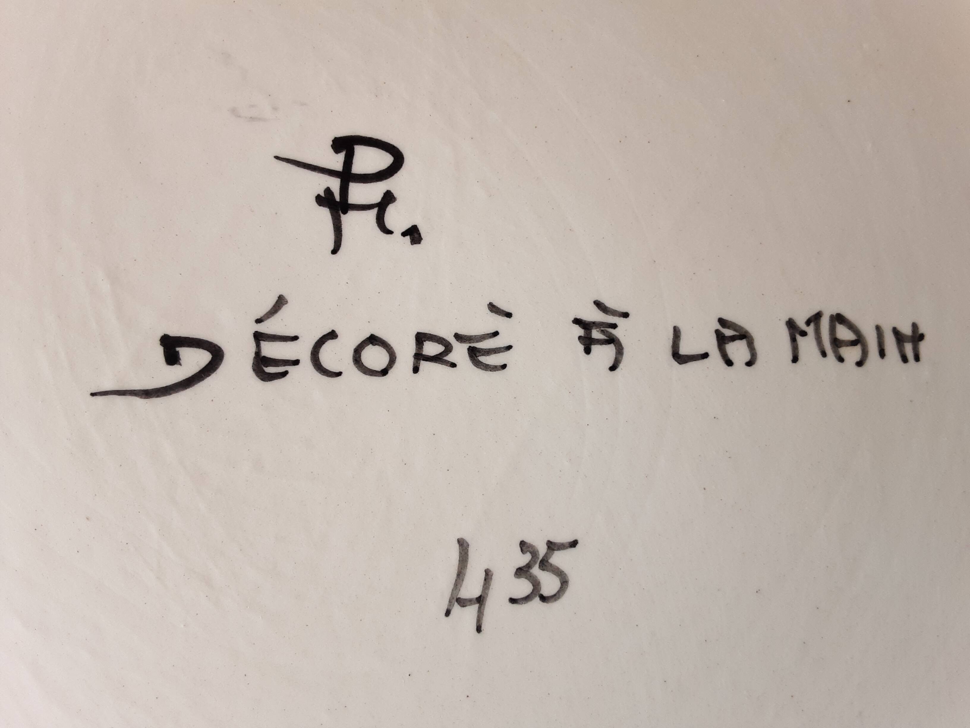 Italian ceramic dish