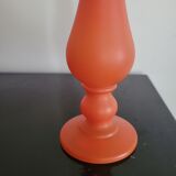 Vase orange JG Durand