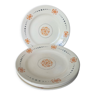 Assiettes plates Terre de Fer