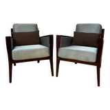 Paire de fauteuils design