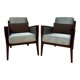 Paire de fauteuils design